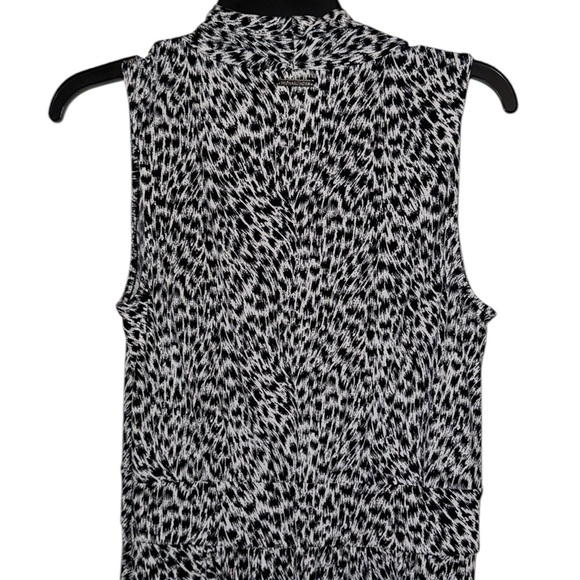 🌹 MICHAEL MICHAEL KORS SLEEVELESS V NECK MAXI FITTED DRESS - Picture 7 of 10